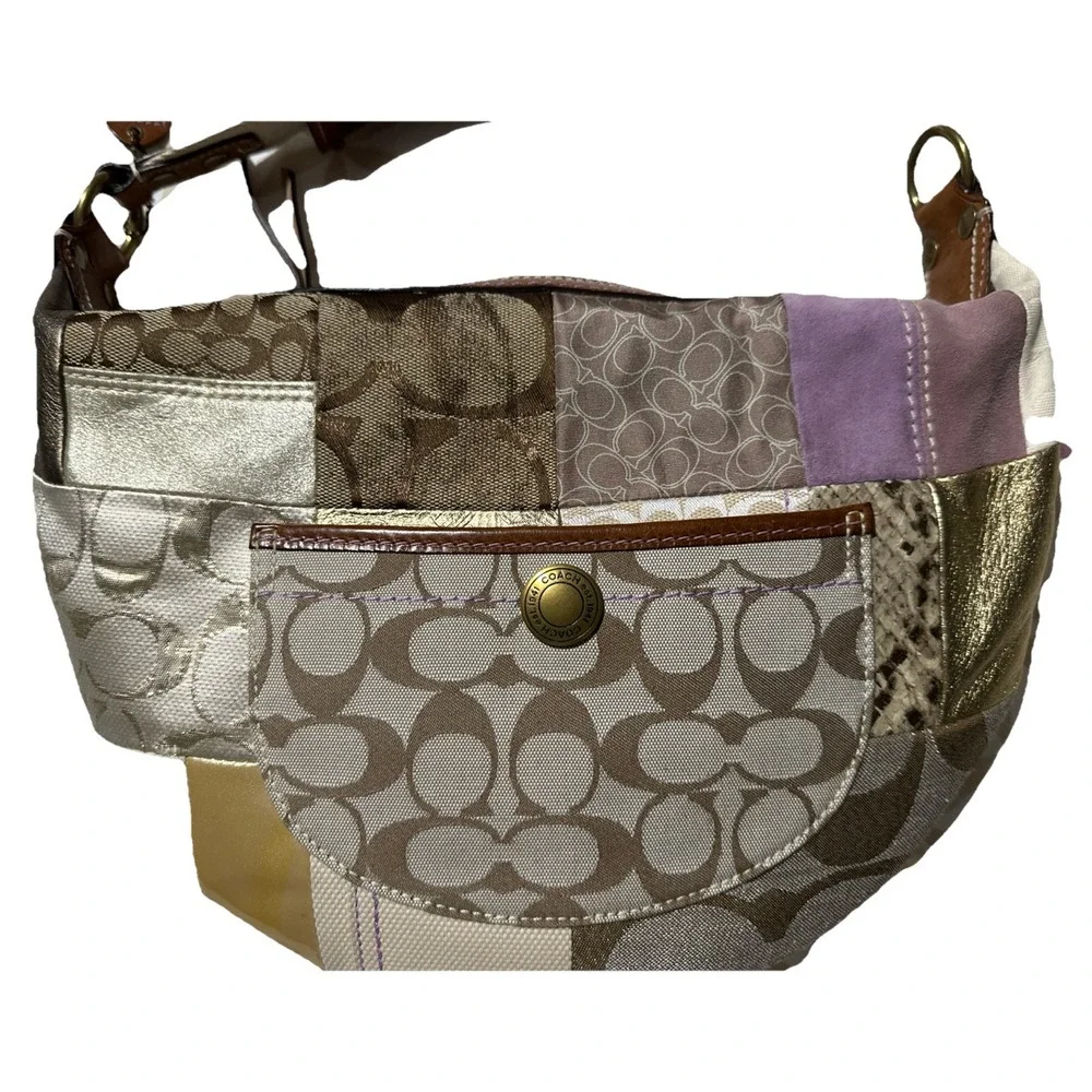 Coach vintage patchwork
